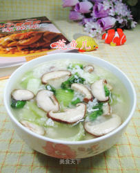 香菇青菜泡饭