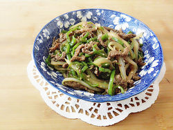 青椒牛肉丝