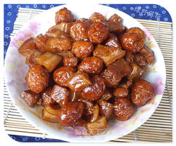 蛋香樱桃肉