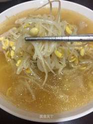 瘦肉黄豆芽汤菜