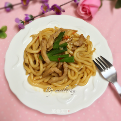 炒乌冬面