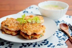 鲜虾饼