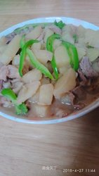 肉片土豆