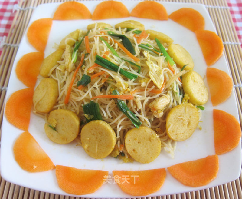 简单易做【咖喱炒米粉】