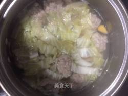 肉丸口菇汤