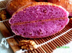 紫薯核桃面包