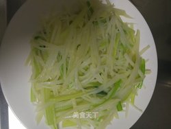 芹菜土豆丝