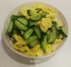 鸡蛋炒黄瓜