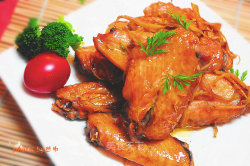 #新侬健康餐桌#---姜丝蜜汁鸡翅