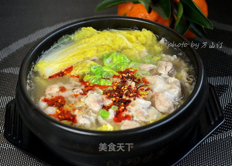 当归上汤浸羊肉片