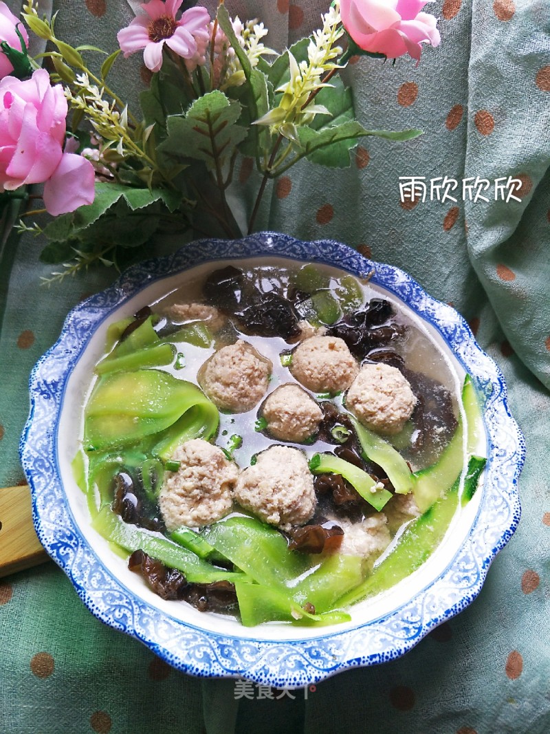 黄瓜鱼丸汤
