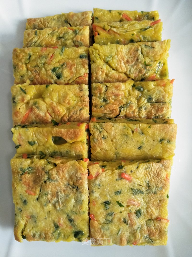 芹菜叶子饼