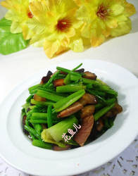 香芹炒酱肉