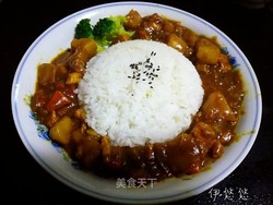 咖喱鸡肉饭