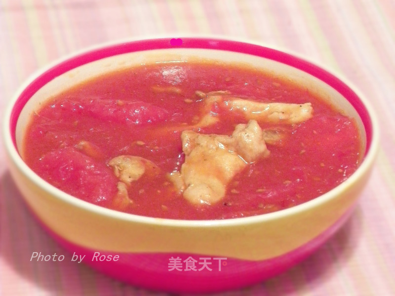 番茄鸡片