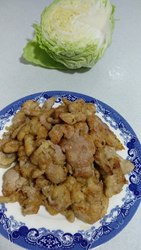 滑嫩煎肉