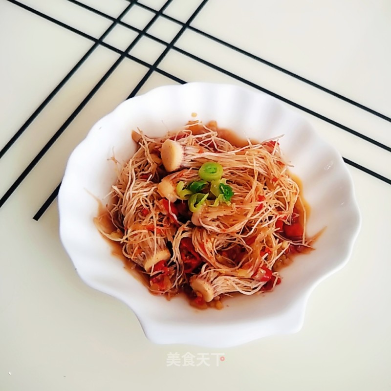 凉拌大蒜须