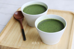 抹茶奶冻