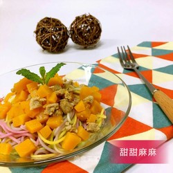 南瓜拌面