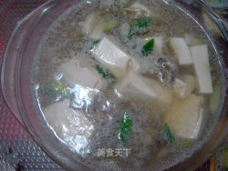 【福州家常菜】海蛎豆腐汤