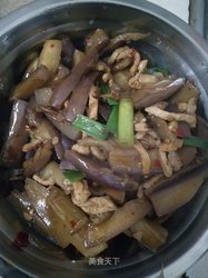 茄子肉丝