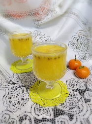 百香果橙汁