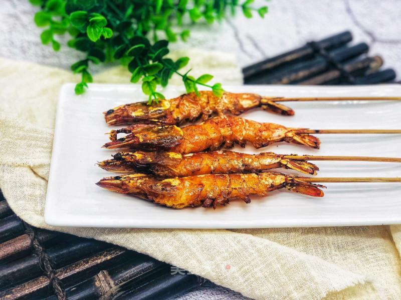 烤串串虾
