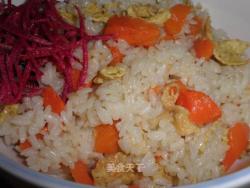 家常胡萝卜烧米饭
