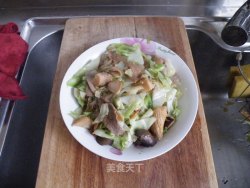 炒洋白菜（1）