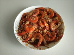 锡纸烤大虾