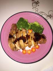 照烧鸡腿饭