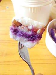 夏天必不可少——紫薯豆沙凉糕