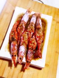蒜蒸阿根廷红虾