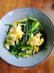 菠菜炒蛋