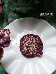 紫薯糯米饼