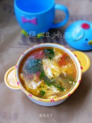最最家常的美味汤——西红柿鸡蛋汤