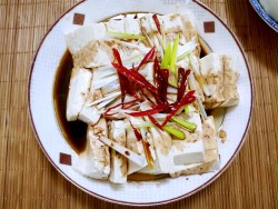 葱香豉油豆腐