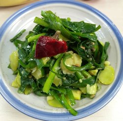 韭菜炒豆瓣