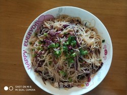 凉拌粉丝紫甘蓝