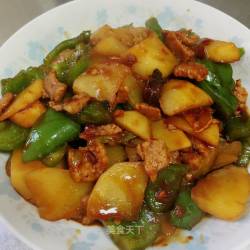 鱼香土豆青椒肉片