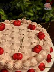 花篮樱桃蛋糕