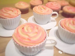 双色cupcake