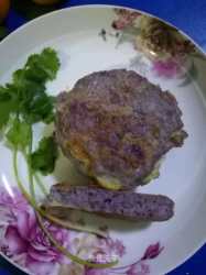 山药紫薯米饼