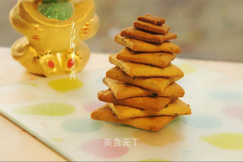 ＃柏翠大赛＃香葱苏打圣诞树饼干
