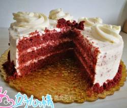 六寸红丝绒蛋糕