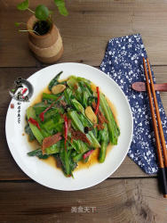 【山西】豆豉鲮鱼爆油麦菜