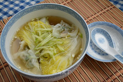 快捷版大馅馄饨