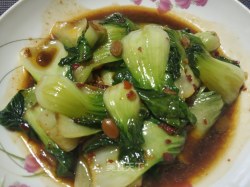 水豆豉炒油菜