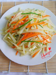 【素菜】葱油土豆丝
