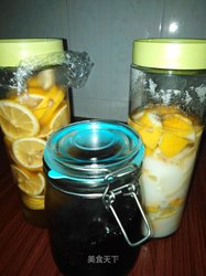 柠檬的尽情享受